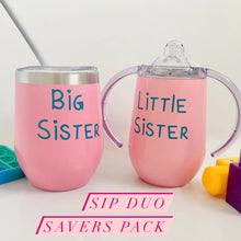 Load image into Gallery viewer, BabyBoss: Personalised Stainless Steel Sippy Cup
