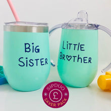 Load image into Gallery viewer, Come Sip With Me: Personalised Stainless Steel Tumbler With Silicone Straw

